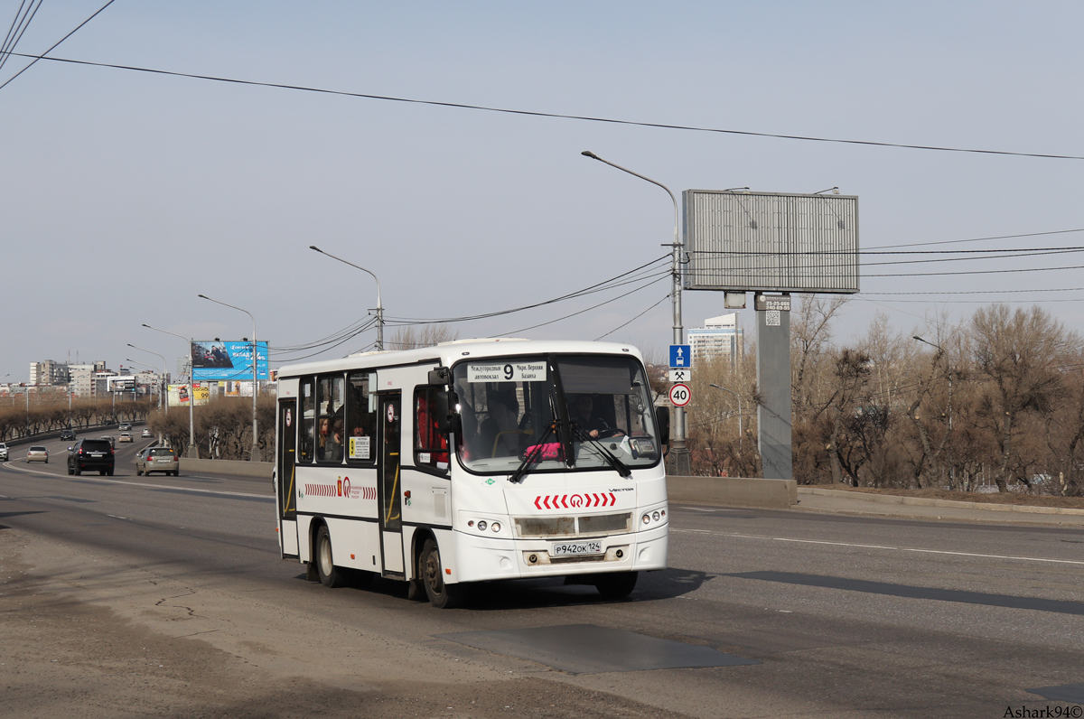 Красноярский край, ПАЗ-320302-22 "Вектор" № Р 942 ОК 124