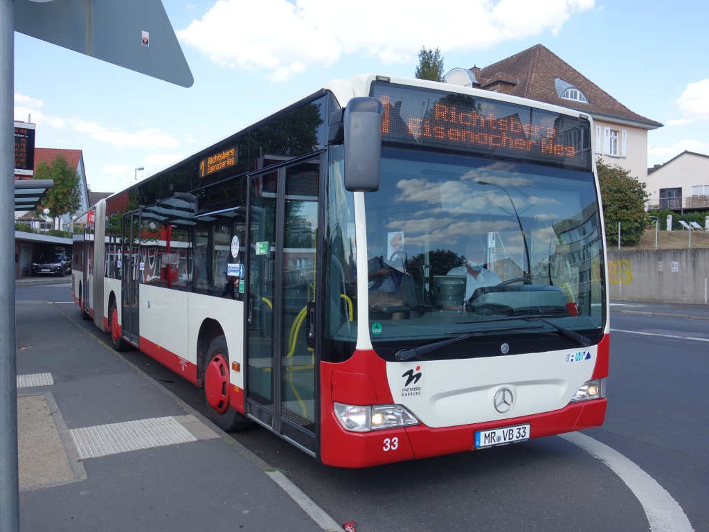 Гессен, Mercedes-Benz O530G Citaro facelift G № 33