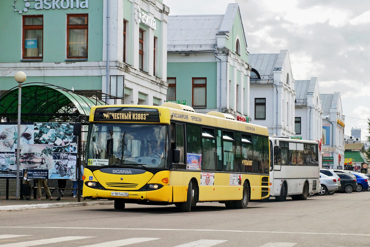 Владимирская область, Scania OmniLink I (Скания-Питер) № Р 181 НО 33