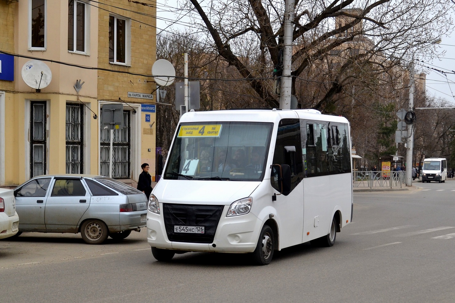 Ставропольский край, ГАЗ-A63R42 Next № Е 545 НС 126