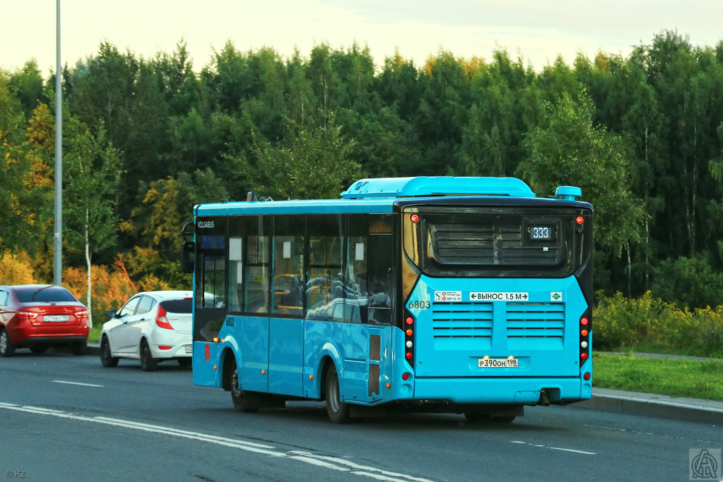 Санкт-Петербург, Volgabus-4298.G4 (LNG) № 6803