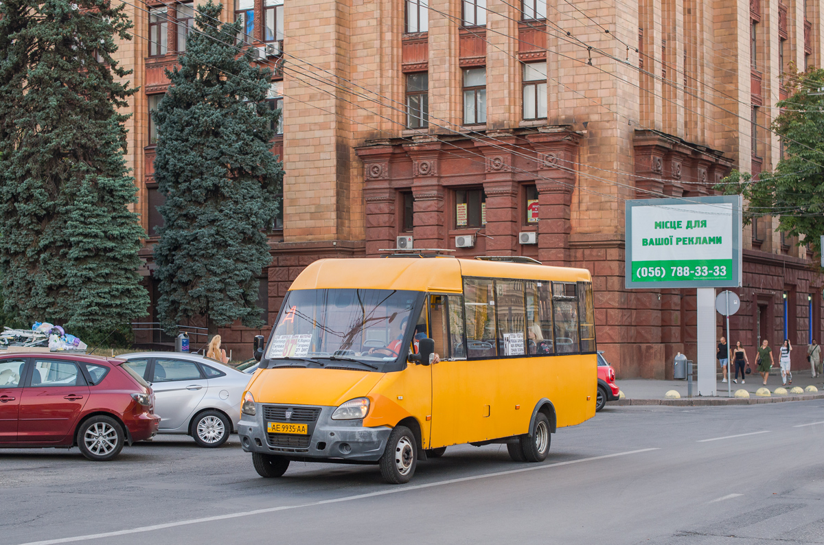 Dnepropetrovsk region, Ruta 25D Nr. AE 9935 AA