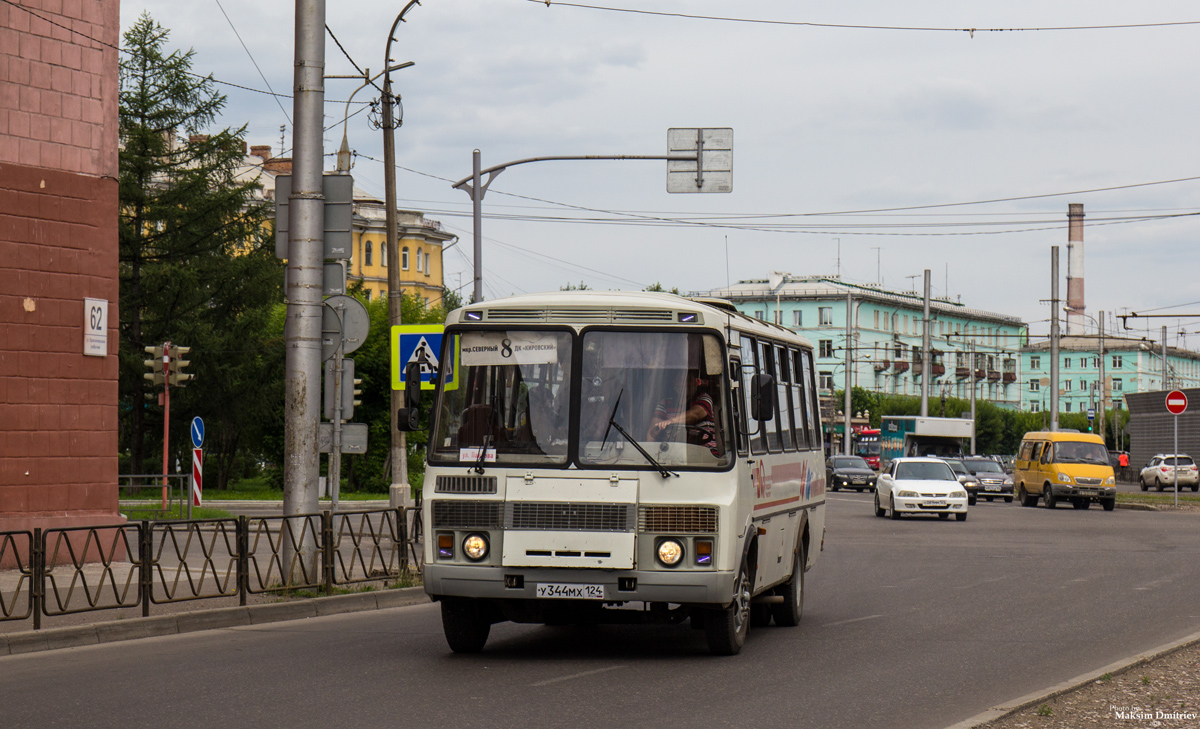 Красноярский край, ПАЗ-4234 № У 344 МХ 124