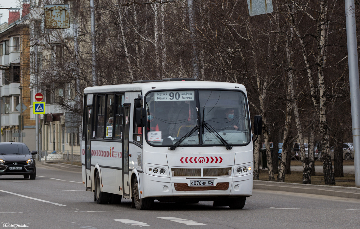 Красноярский край, ПАЗ-320412-05 "Вектор" № С 076 НР 124