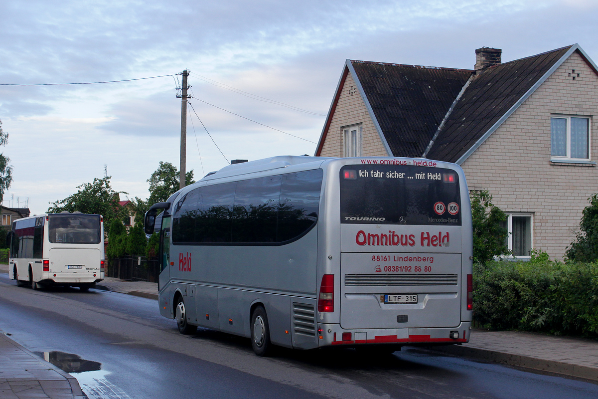 Литва, Mercedes-Benz O510 Tourino № LTF 315