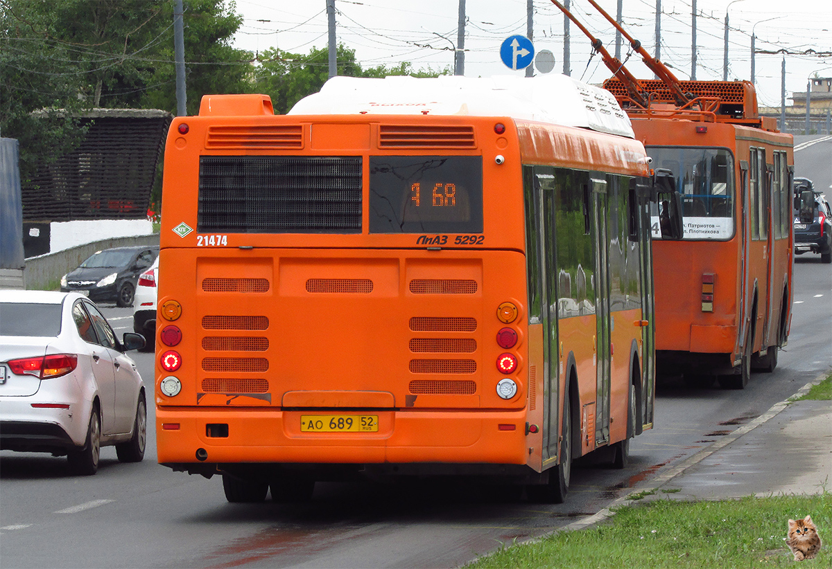 Obwód niżnonowogrodzki, LiAZ-5292.67 (CNG) Nr 21474