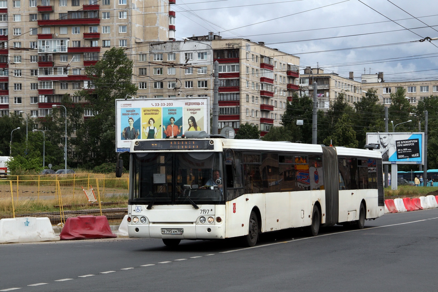 Санкт-Петербург, ЛиАЗ-6213.20 № 7197