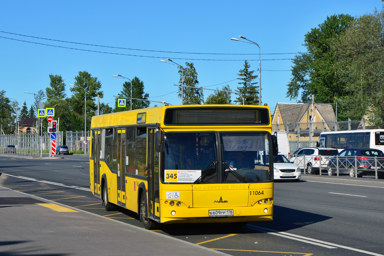 Санкт-Петербург, МАЗ-103.485 № 11064