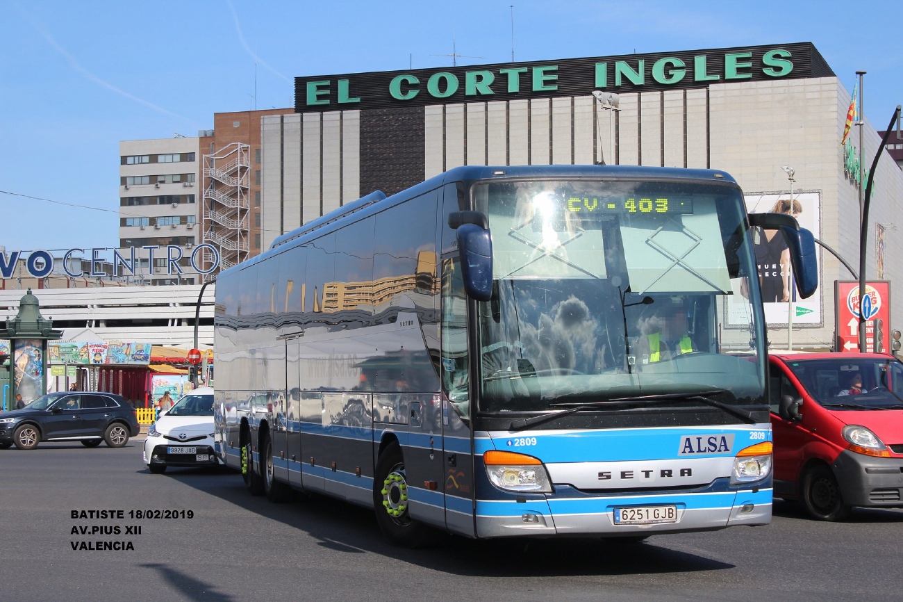 Испания, Setra S419GT-HD № 2809