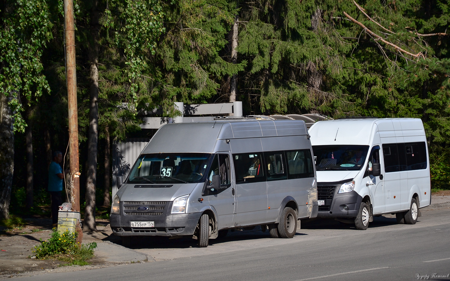 Новосибирская область, Нижегородец-222709  (Ford Transit) № В 755 УР 154