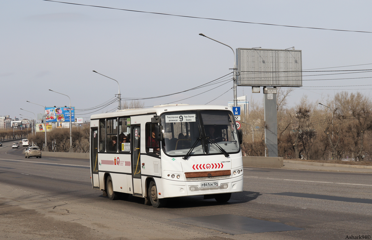 Красноярский край, ПАЗ-320302-22 "Вектор" № Р 841 ОК 124 Красноярский край, ПАЗ-320302-22 "Вектор" № Р 841 ОК 124