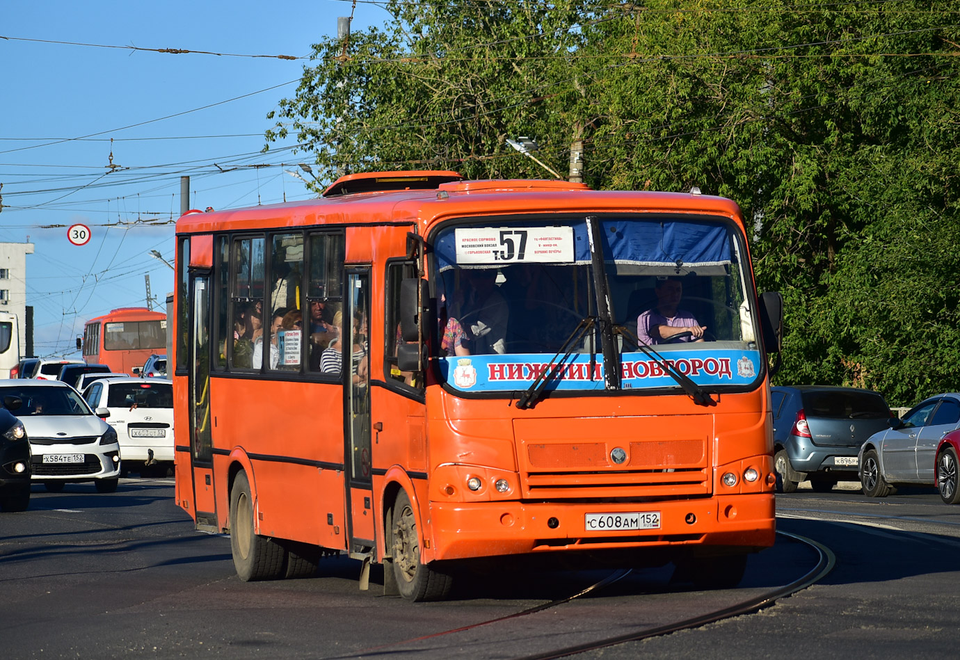 Нижегородская область, ПАЗ-320412-05 № С 608 АМ 152