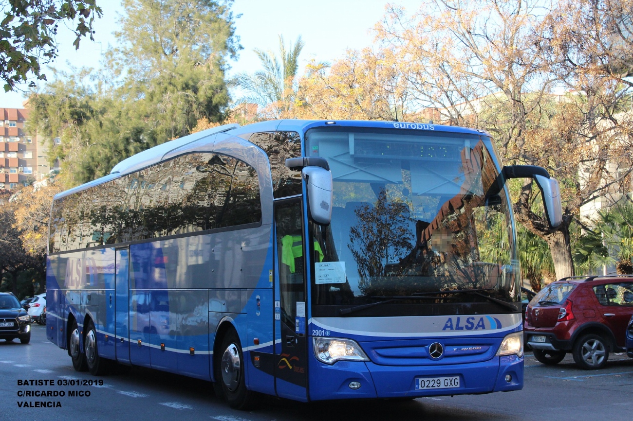 Испания, Mercedes-Benz Travego II L 17RHD facelift № 2901