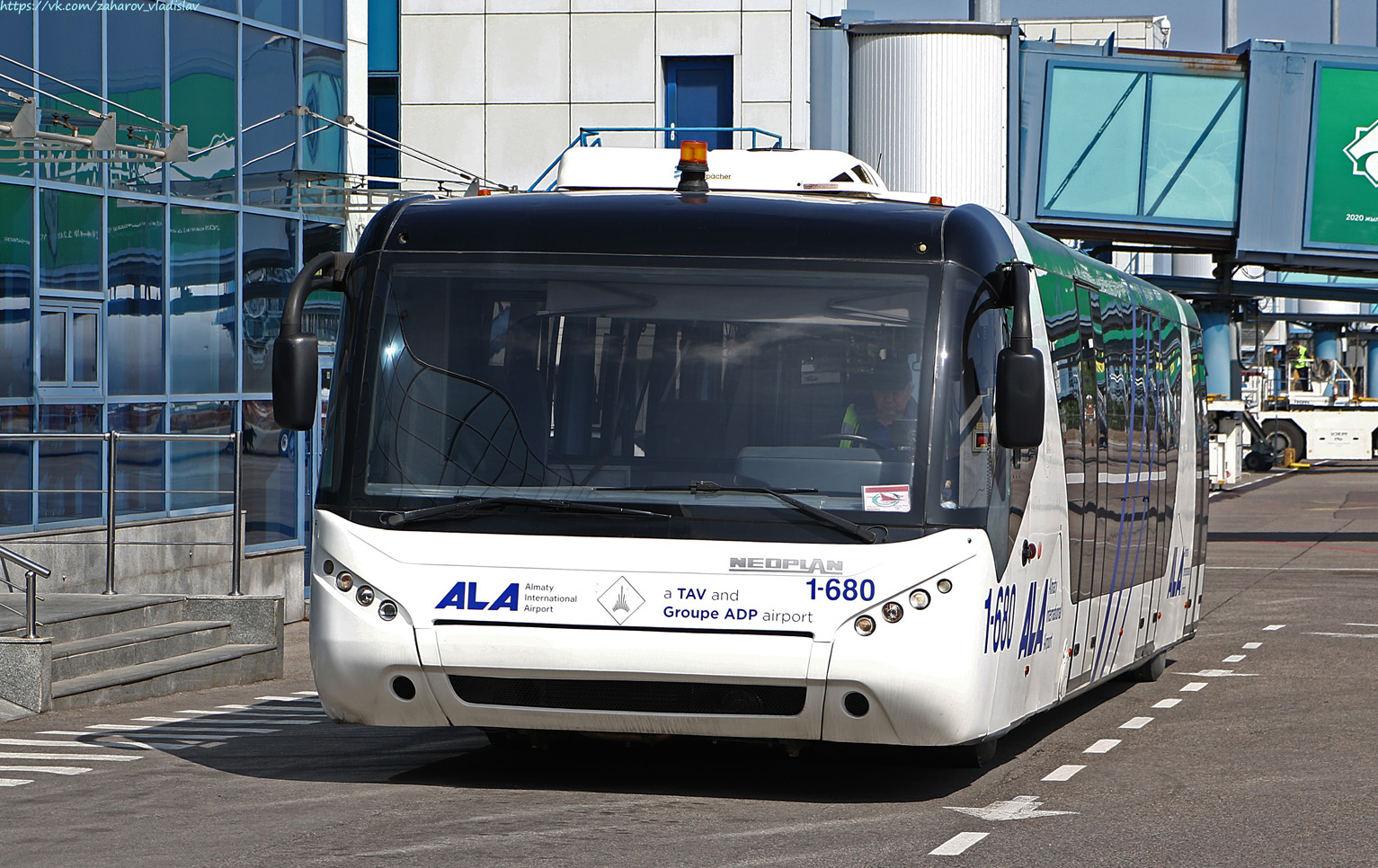 Алматы, Neoplan N9022 Apron № 1-680