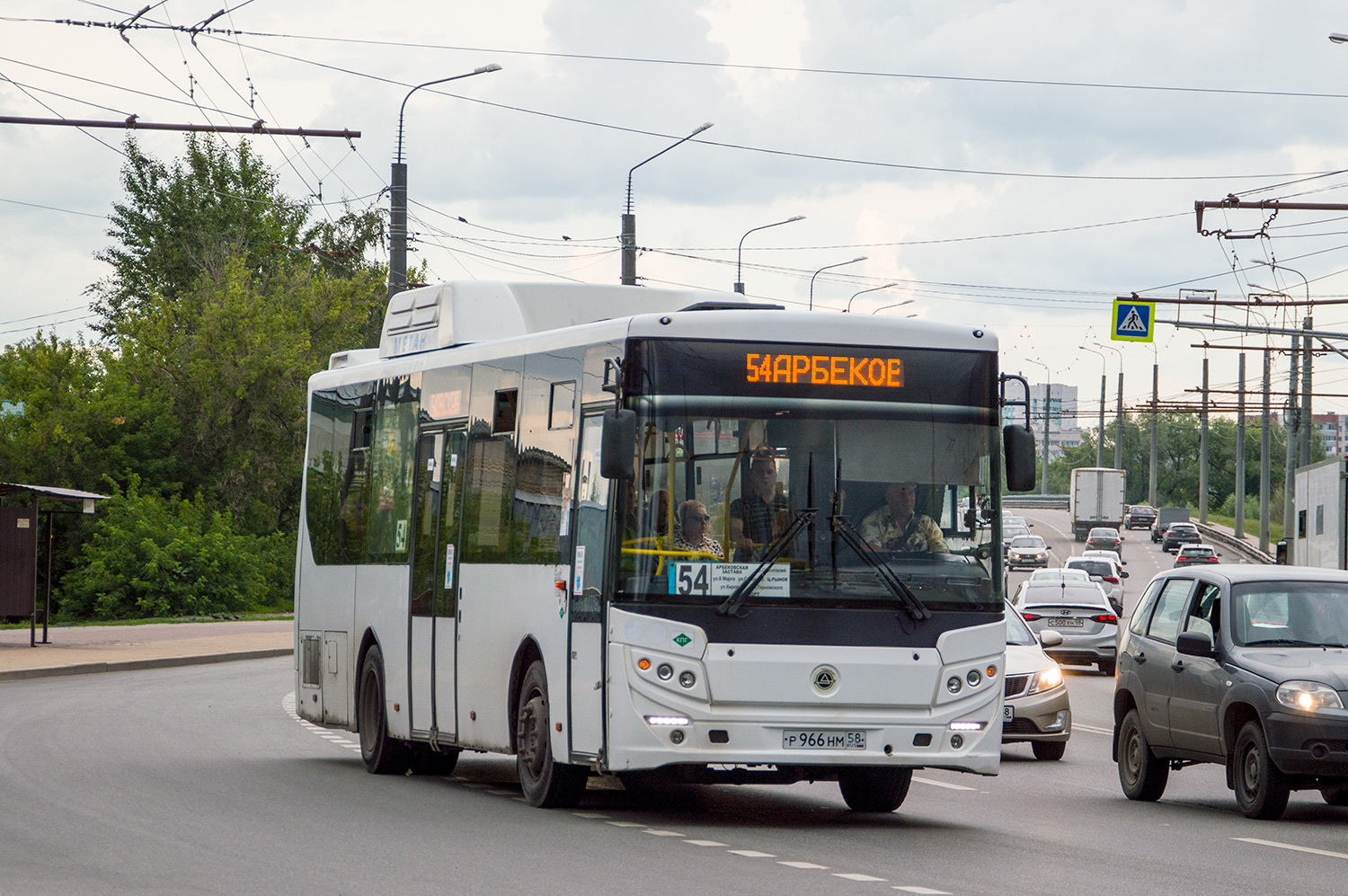 Пензенская область, КАвЗ-4270-70 № Р 966 НМ 58