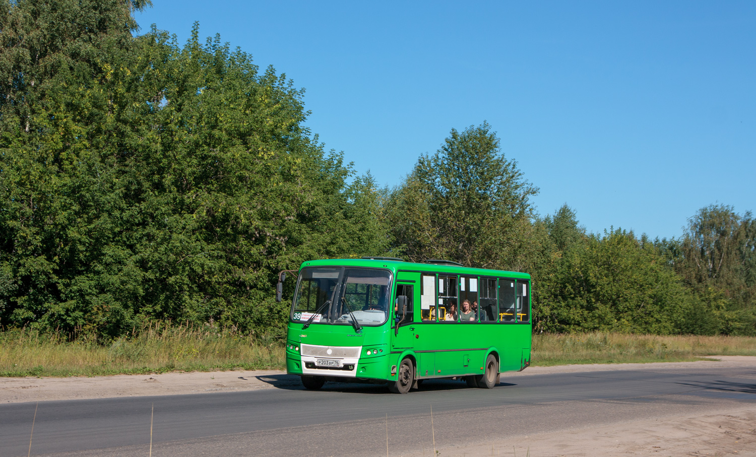 Ярославская область, ПАЗ-320414-04 "Вектор" (1-2) № 160