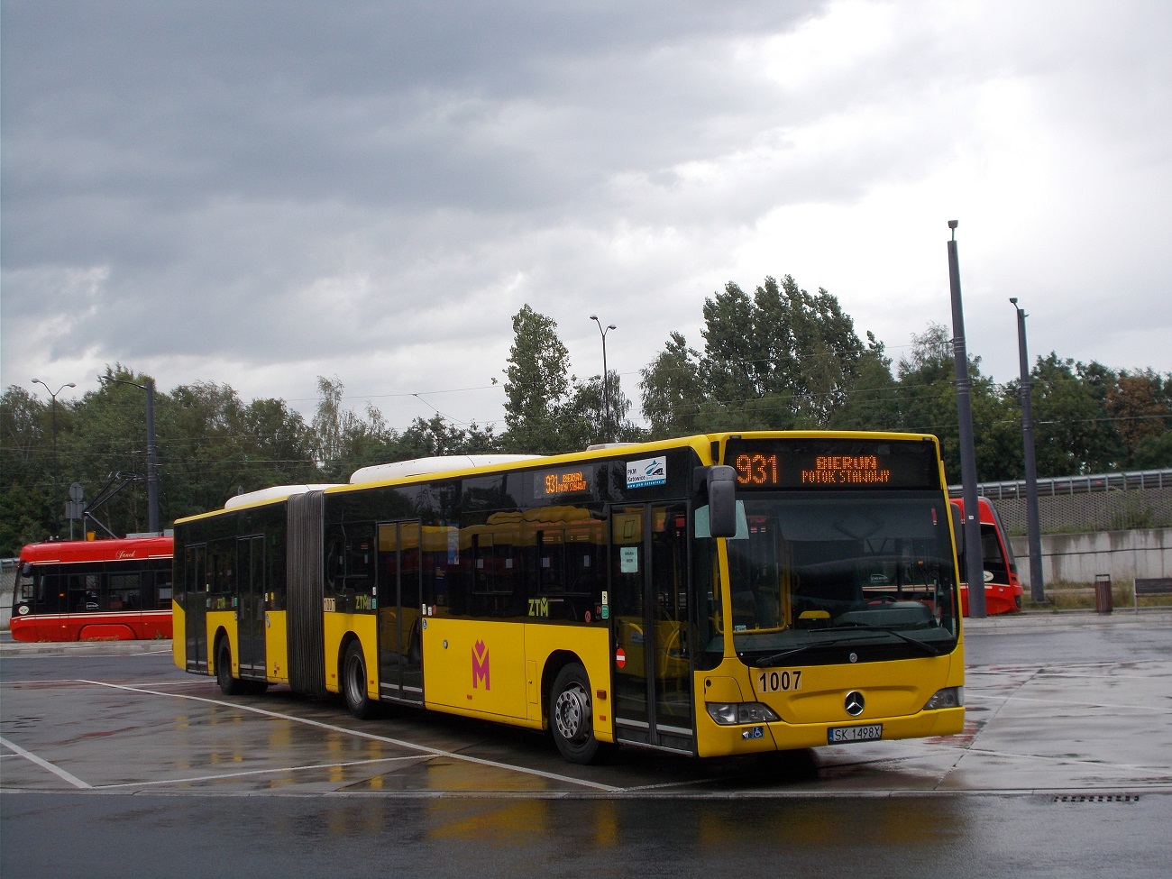 Польша, Mercedes-Benz O530G Citaro facelift G № 1007