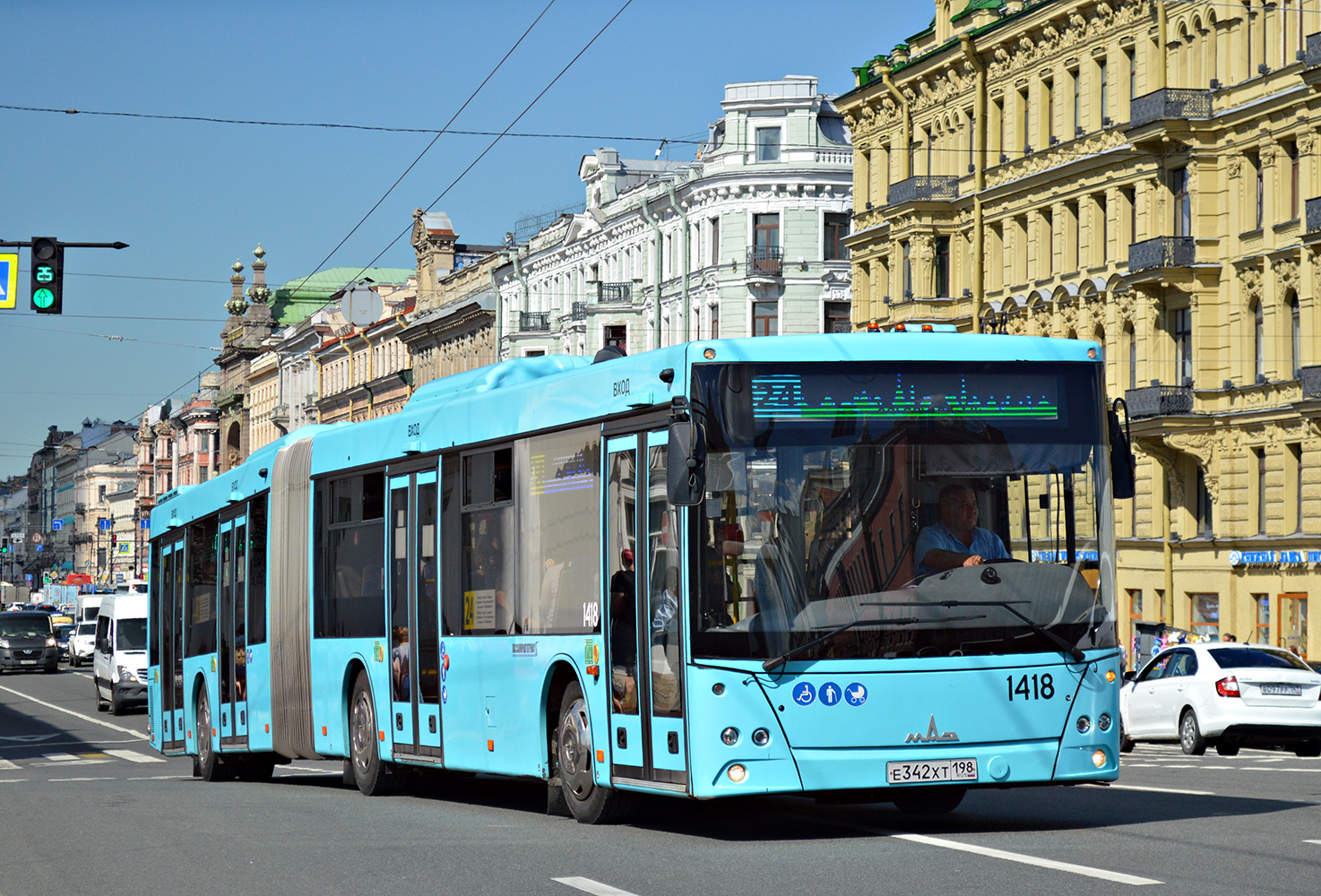 Санкт-Петербург, МАЗ-216.066 № 1418