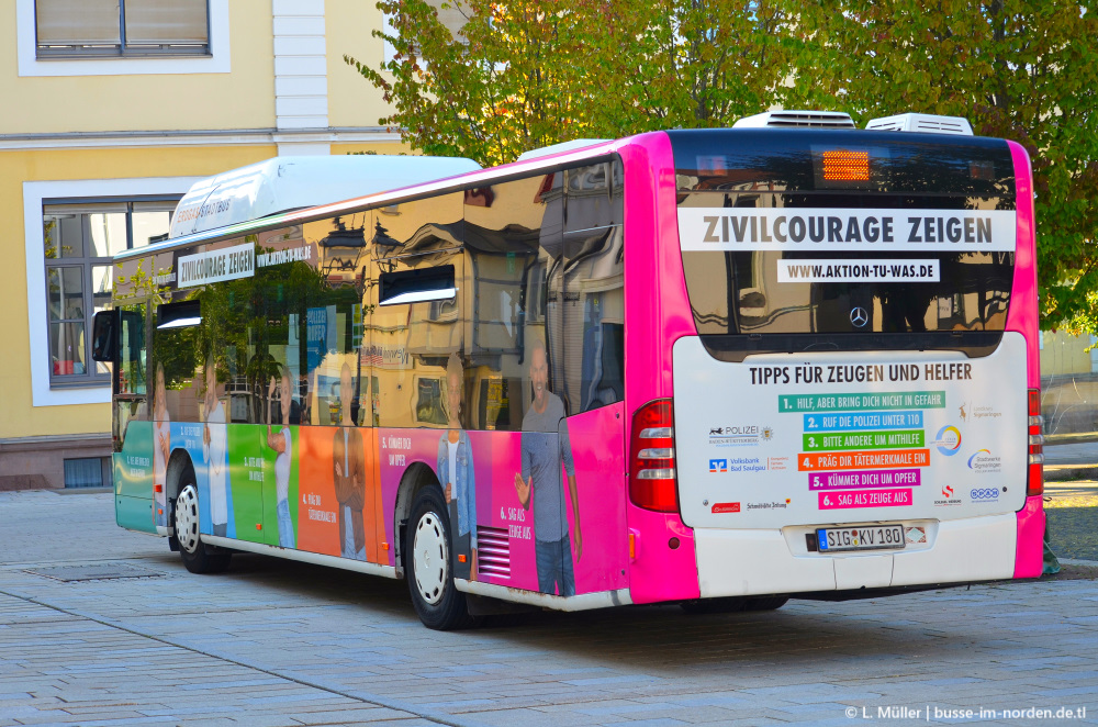 Баден-Вюртемберг, Mercedes-Benz O530 Citaro facelift CNG № 180