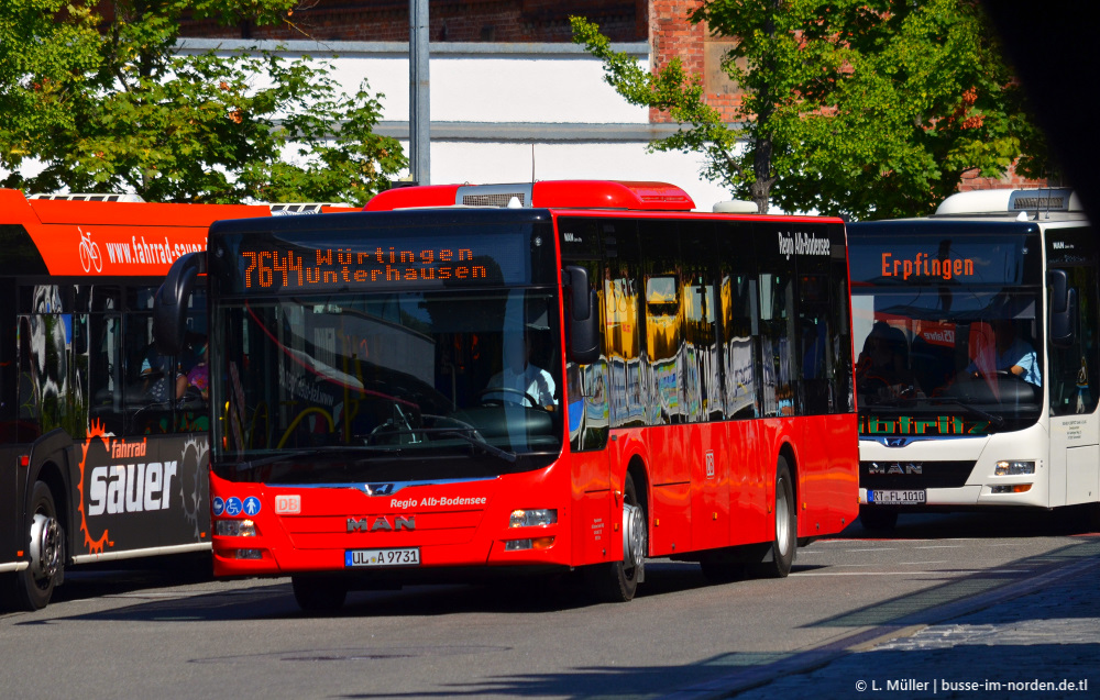 Баден-Вюртемберг, MAN A21 Lion's City NL323 № 9731
