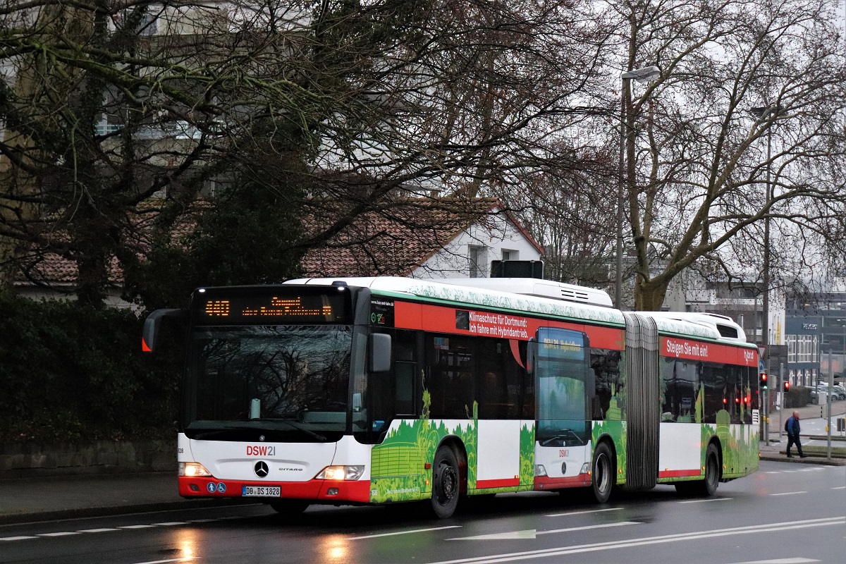 Северный Рейн-Вестфалия, Mercedes-Benz O530GDH Citaro G BlueTec-Hybrid № 1828