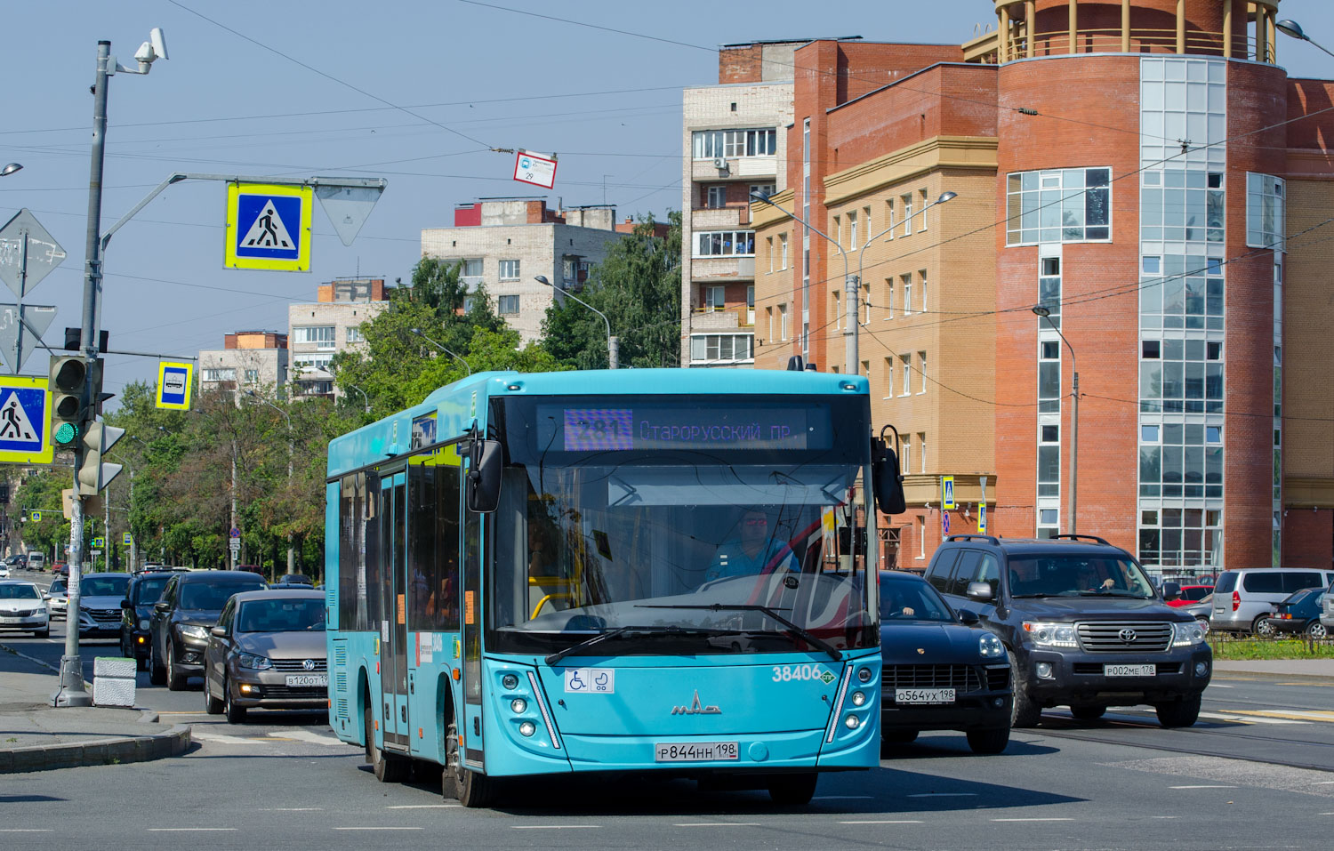 Санкт-Петербург, МАЗ-206.947 № 38406