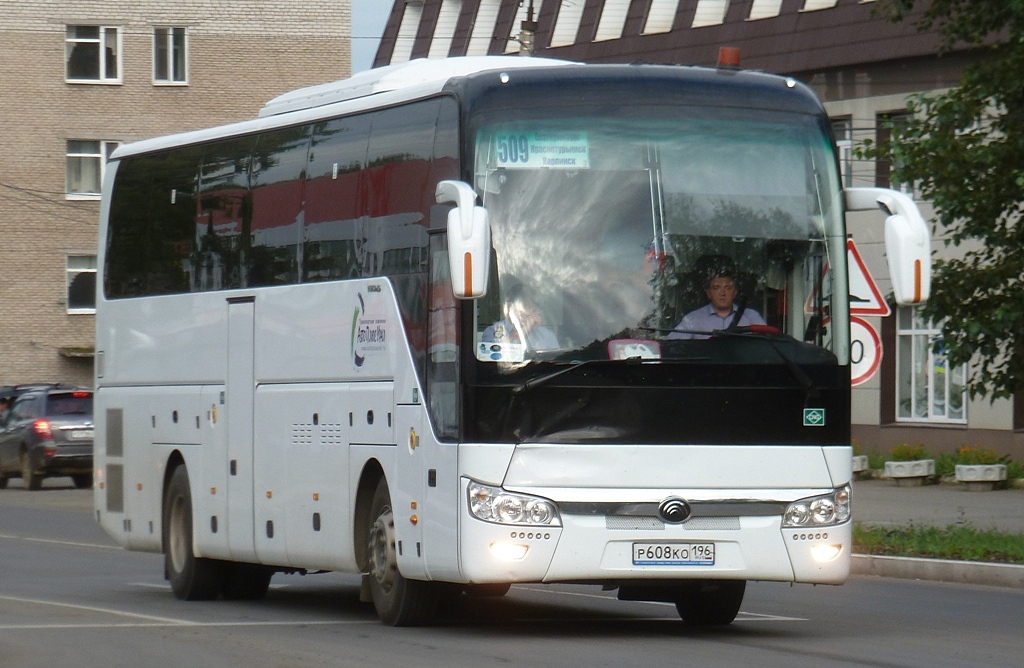 Sverdlovsk region, Yutong ZK6122H9 č. Р 608 КО 196