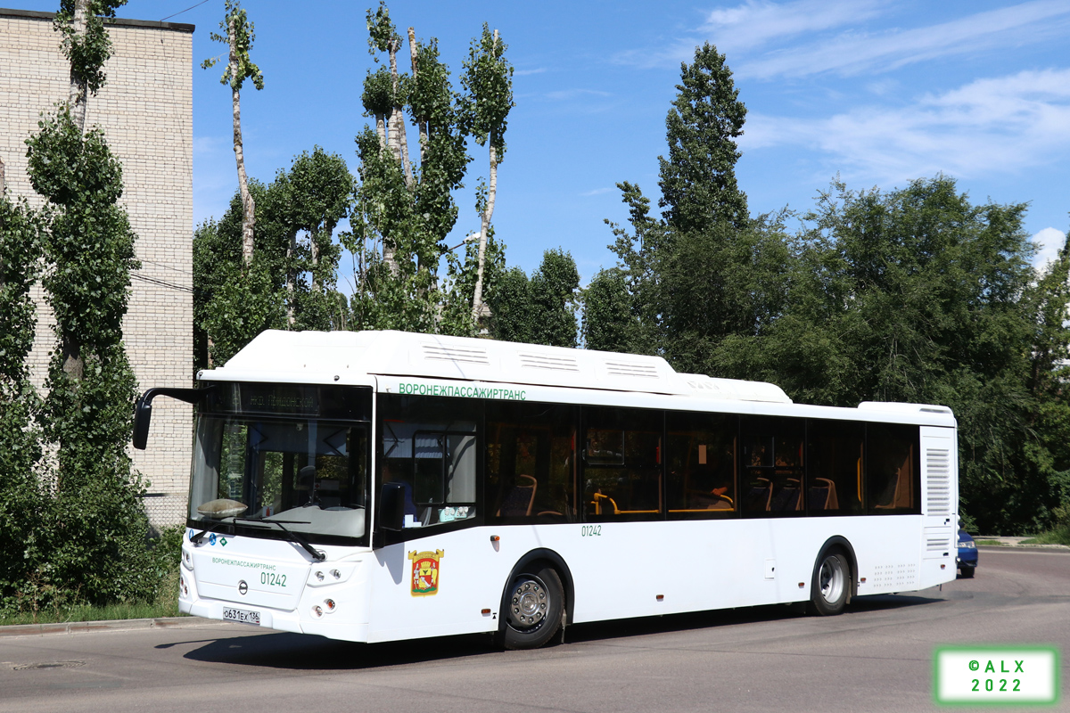 Воронежская область, ЛиАЗ-5292.67 (CNG) № 01242