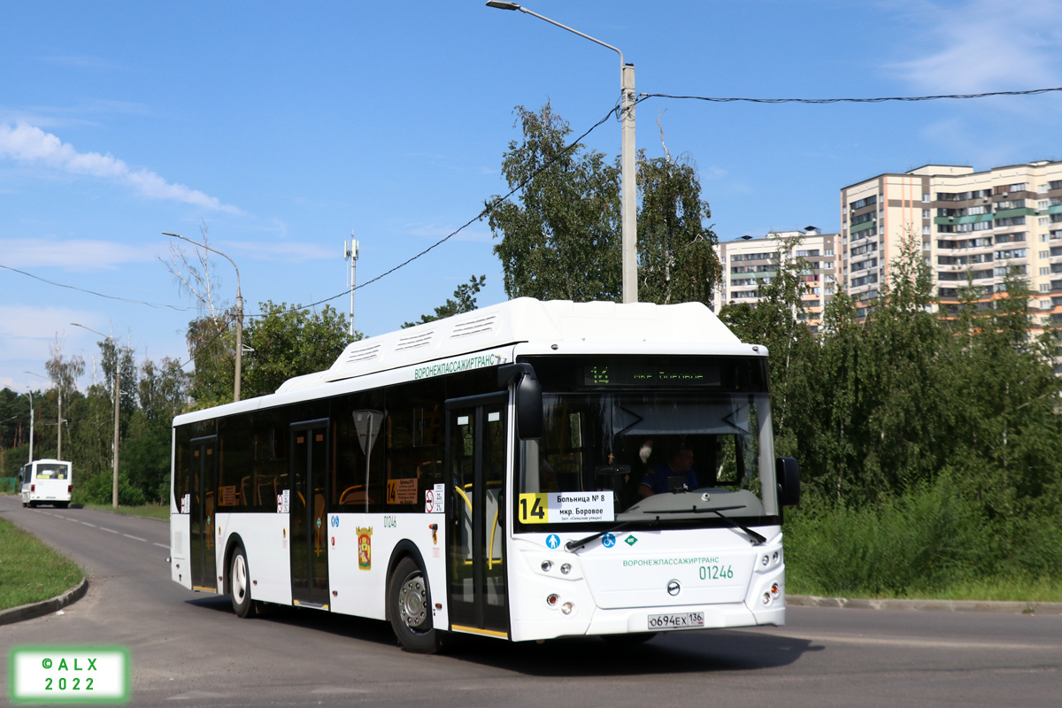 Воронежская область, ЛиАЗ-5292.67 (CNG) № 01246