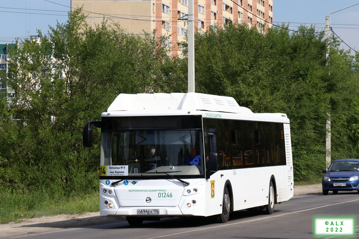 Воронежская область, ЛиАЗ-5292.67 (CNG) № 01246