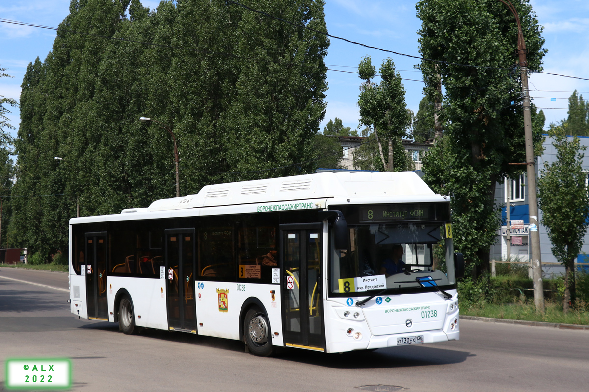 Воронежская область, ЛиАЗ-5292.67 (CNG) № 01238