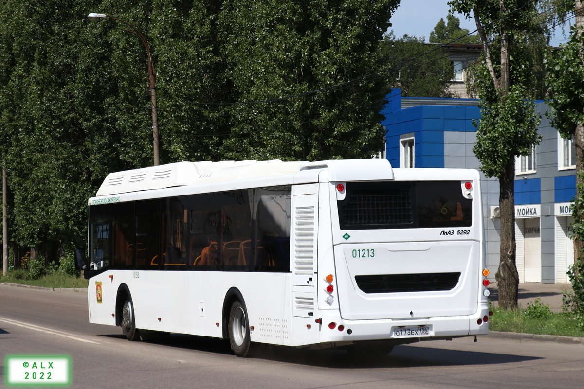 Воронежская область, ЛиАЗ-5292.67 (CNG) № 01213