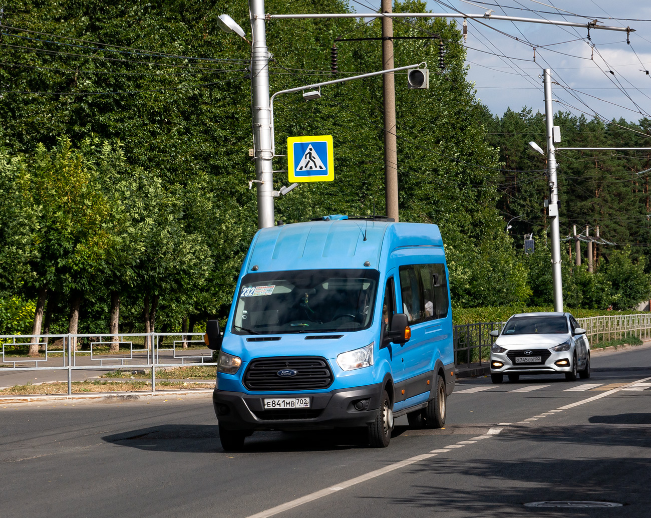 Башкортостан, Ford Transit FBD [RUS] (Z6F.ESG.) № Е 841 МВ 702