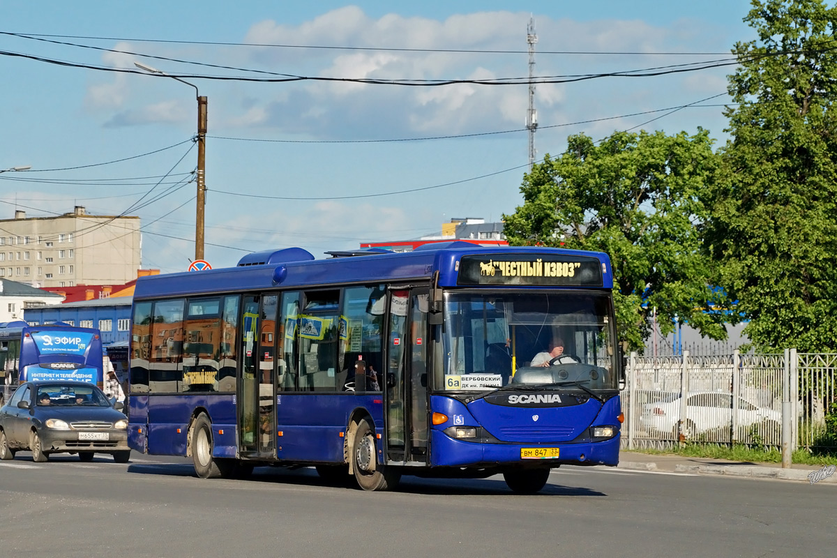 Владимирская область, Scania OmniLink I (Скания-Питер) № ВМ 847 33
