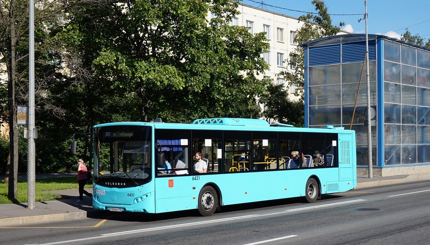 Санкт-Петербург, Volgabus-5270.G4 (LNG) № 6431