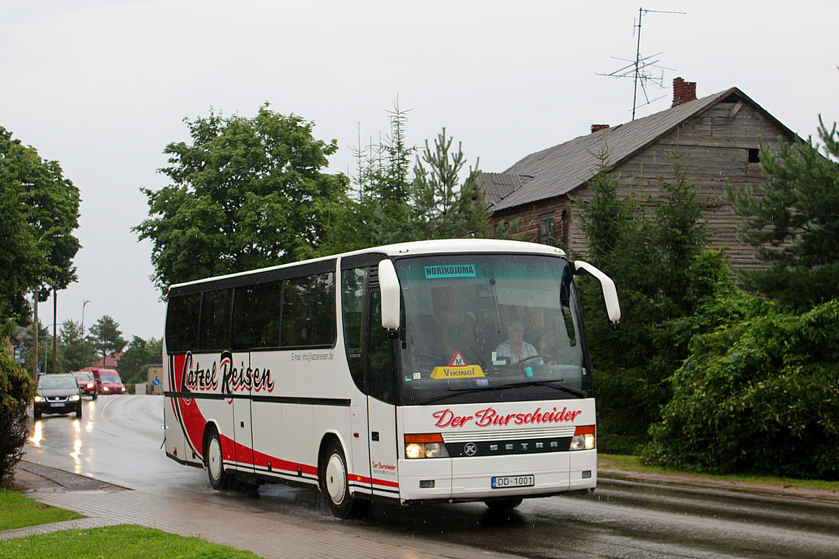 Латвия, Setra S312HD № DD-1001