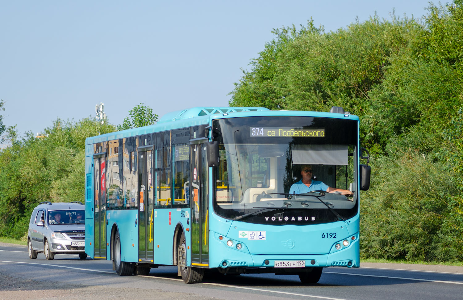 Санкт-Петербург, Volgabus-5270.G2 (LNG) № 6192