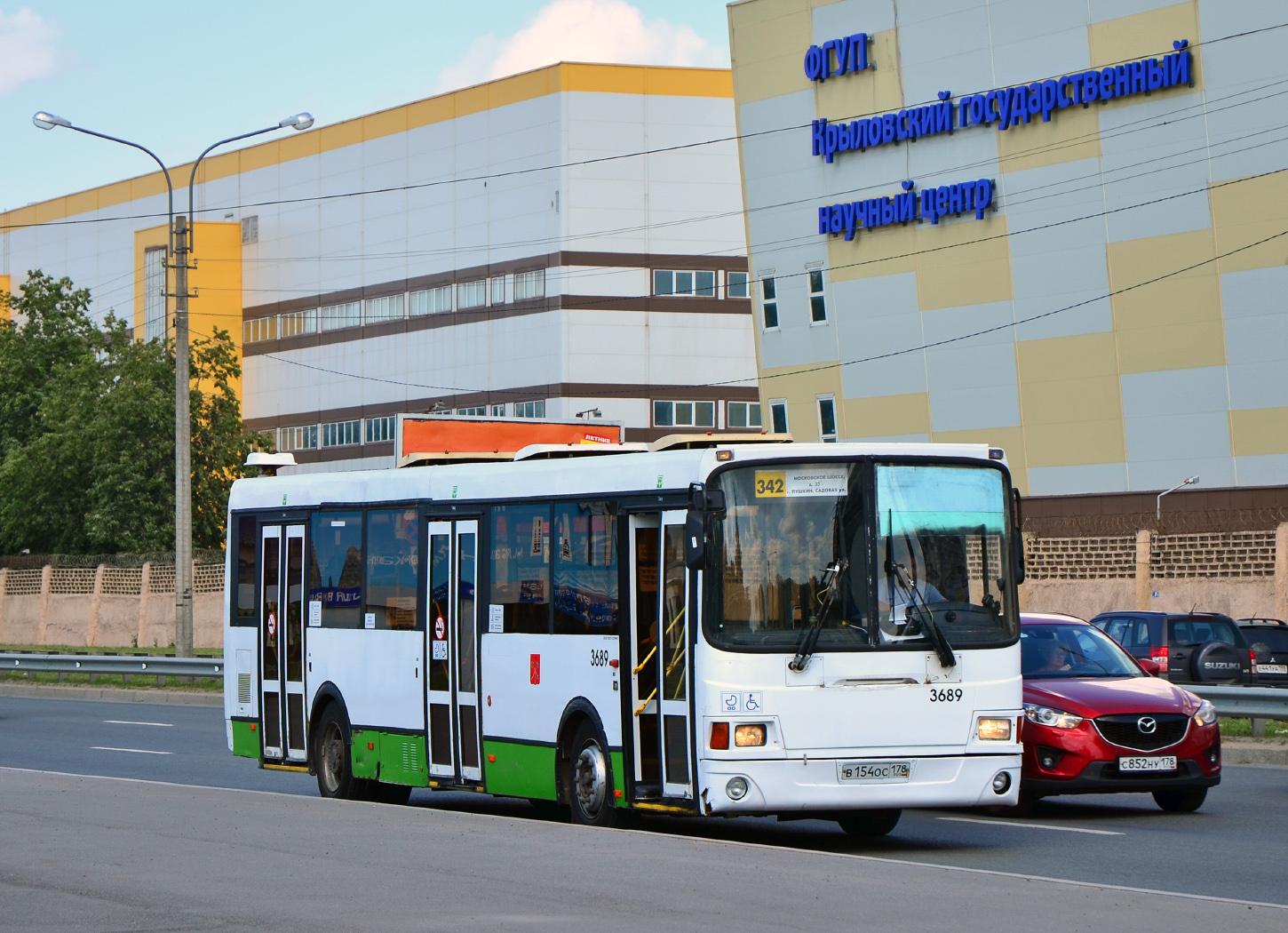 Санкт-Петербург, ЛиАЗ-5293.60 № 3689