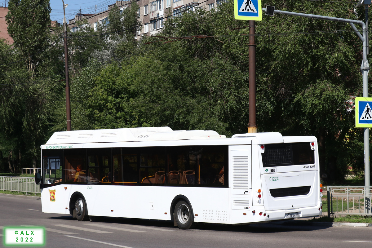 Воронежская область, ЛиАЗ-5292.67 (CNG) № 01224