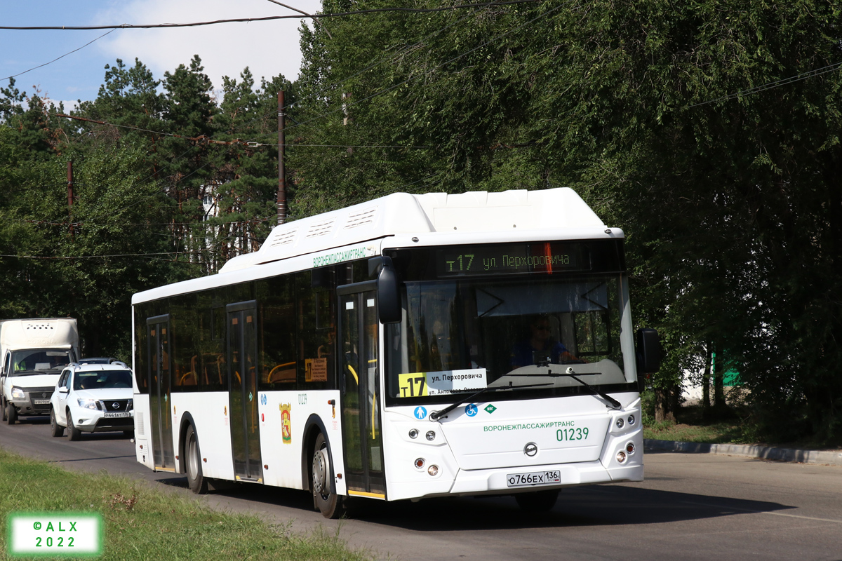 Воронежская область, ЛиАЗ-5292.67 (CNG) № 01239