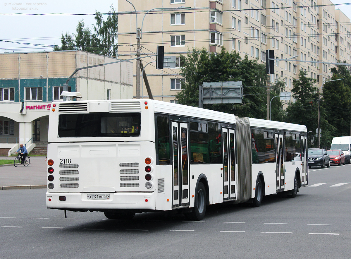 Санкт-Петербург, ЛиАЗ-6213.20 № 2118