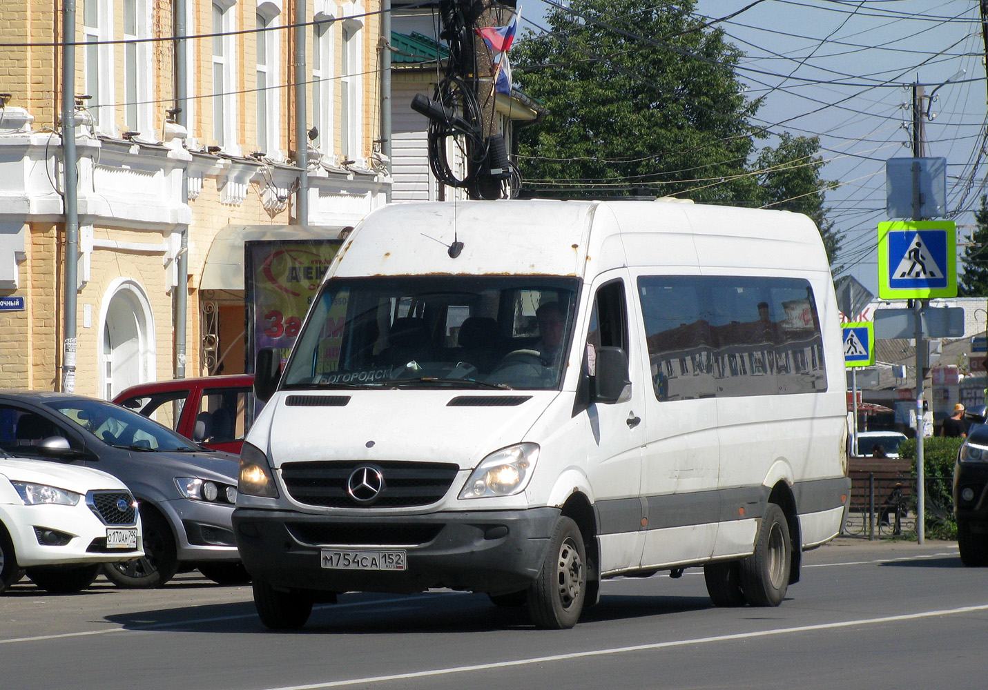 Нижегородская область, Луидор-22360C (MB Sprinter) № М 754 СА 152