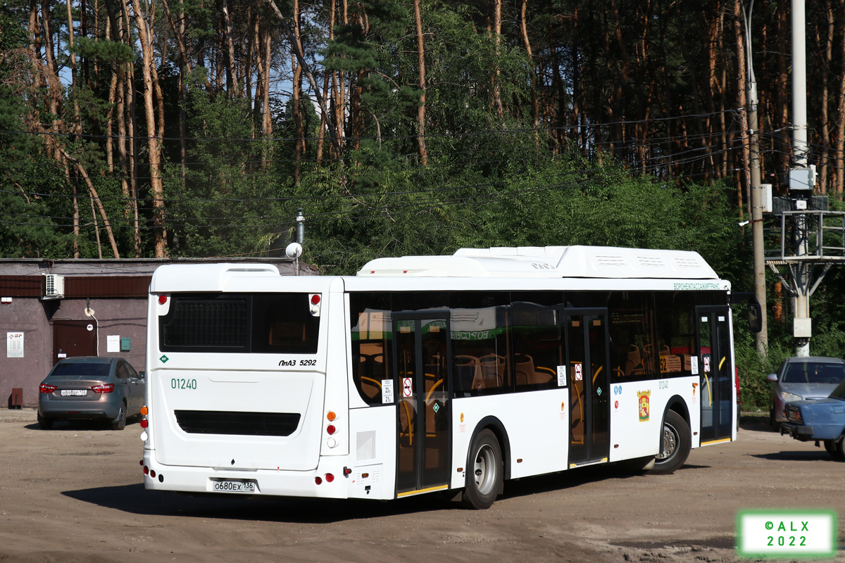 Воронежская область, ЛиАЗ-5292.67 (CNG) № 01240