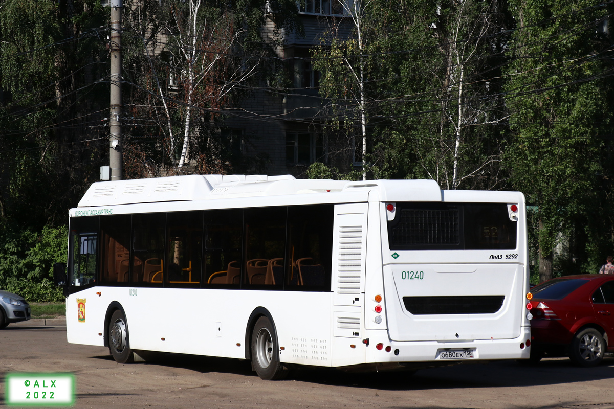 Воронежская область, ЛиАЗ-5292.67 (CNG) № 01240