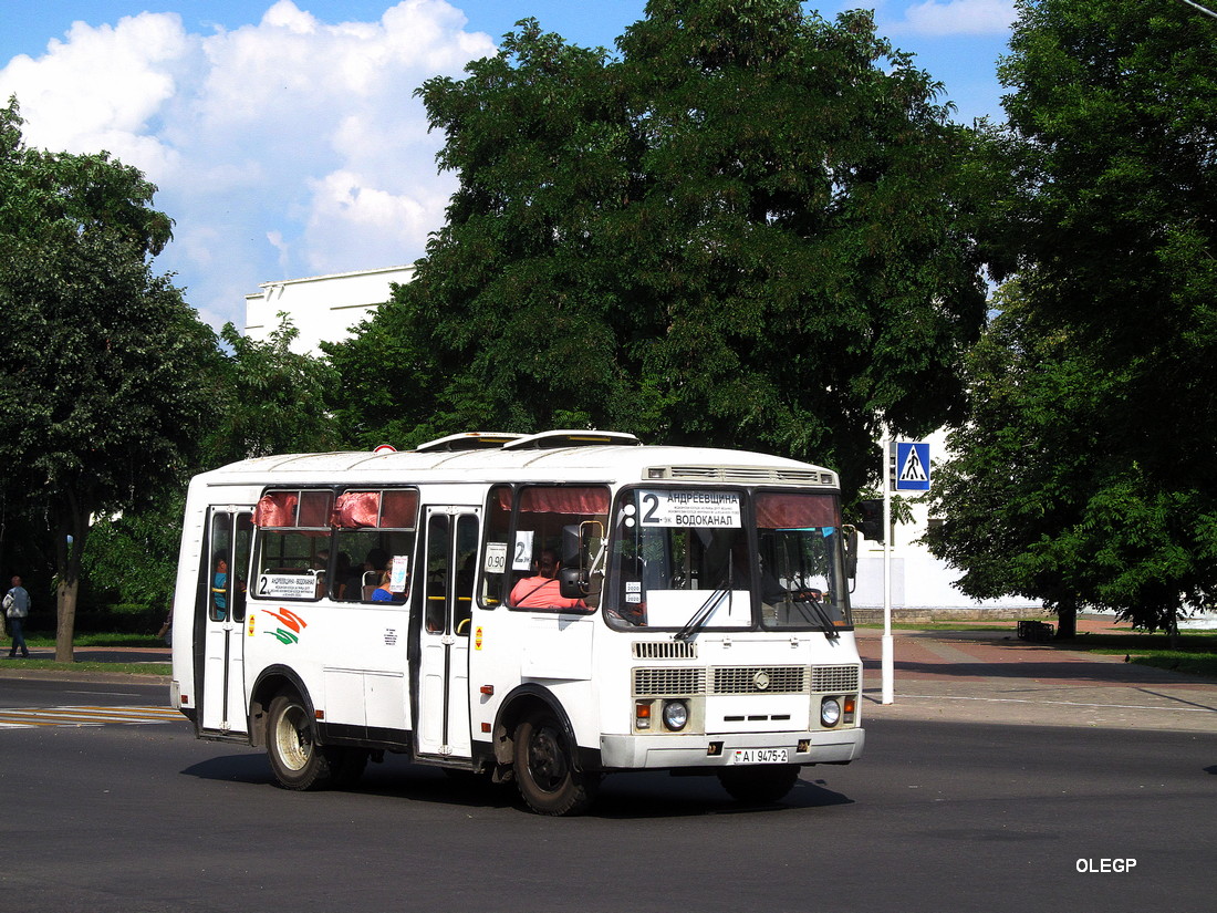 Vitebsk region, PAZ-32054 Nr. АІ 9475-2