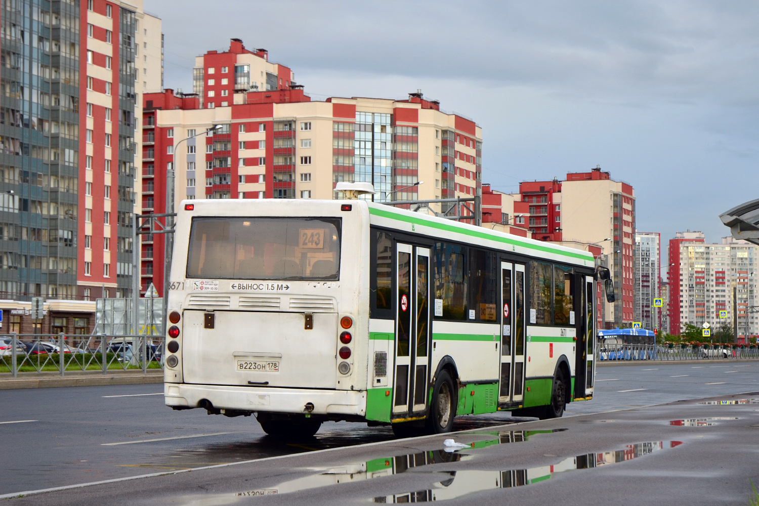 Санкт-Петербург, ЛиАЗ-5293.60 № 3671