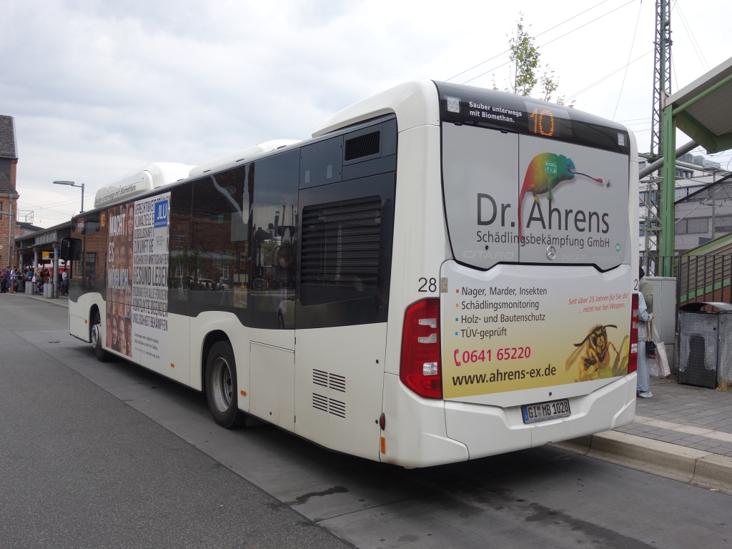 Гессен, Mercedes-Benz Citaro C2 NGT hybrid № 28