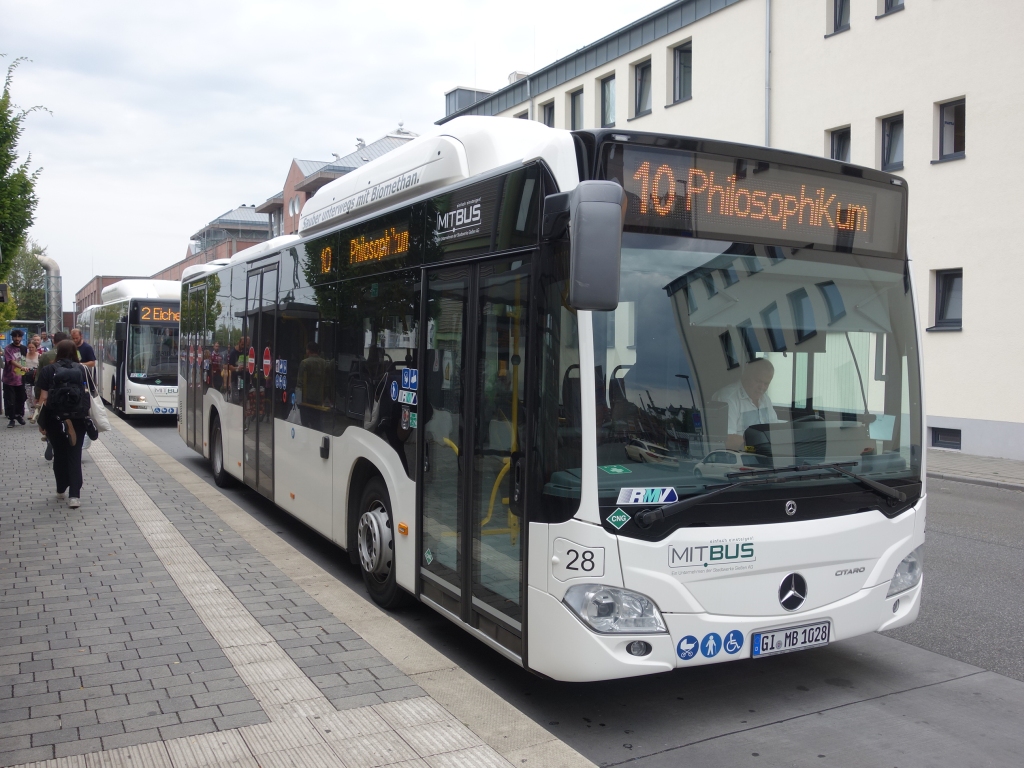 Гессен, Mercedes-Benz Citaro C2 NGT hybrid № 28