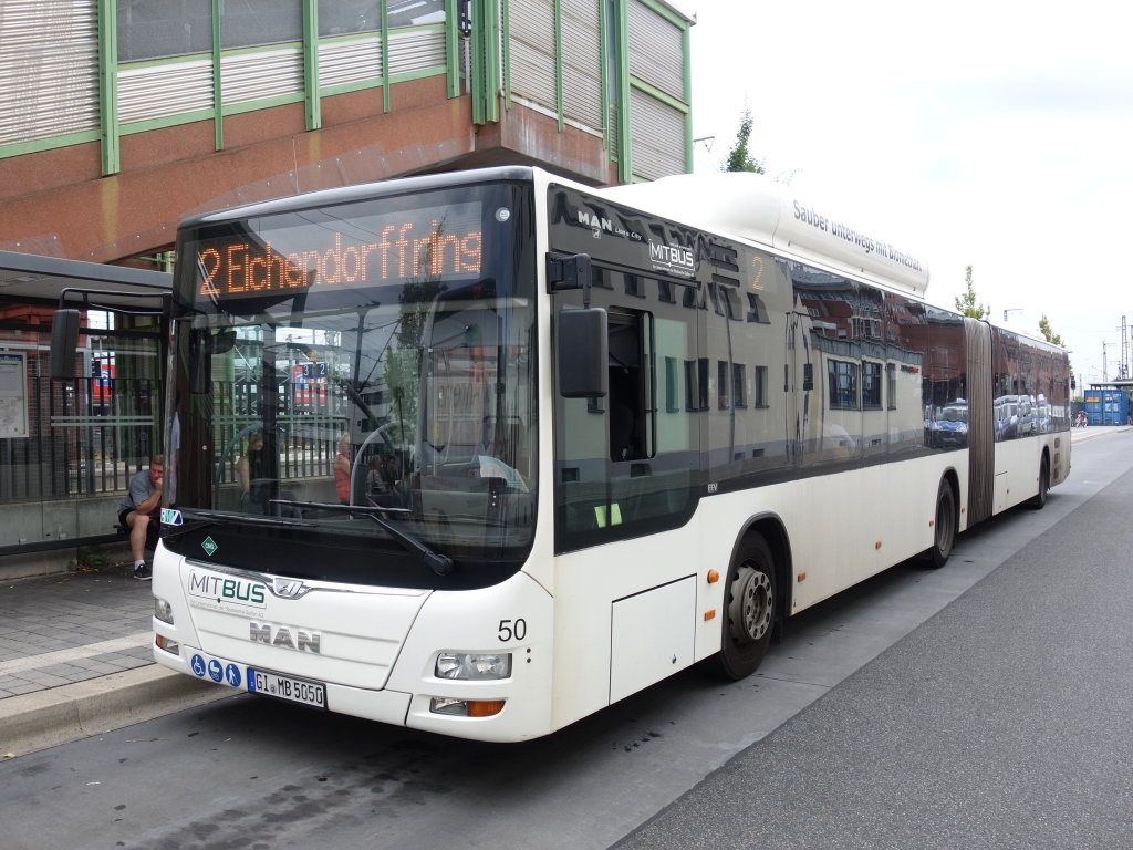 Гессен, MAN A23 Lion's City G NG313 CNG № 50