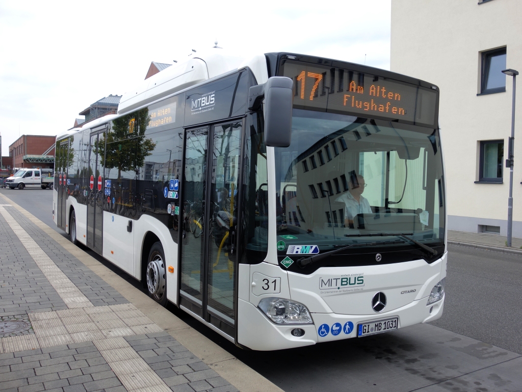 Гессен, Mercedes-Benz Citaro C2 NGT hybrid № 31